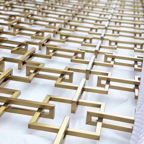 Последние решения компании о Проекты отелей Нержавеющая сталь на заказ экран улучшает идеальное сочетание роскоши и функциональности