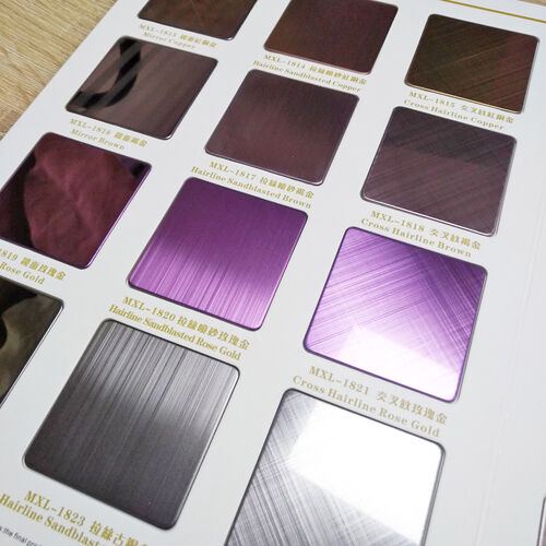 Последние решения компании о Применение цветных листов из нержавеющей стали в высококлассных зданиях