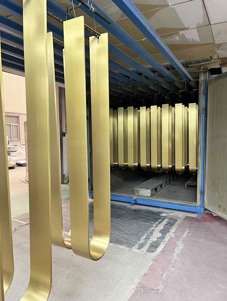 Foshan Mingxinlong Stainless Steel Co., Ltd. производственная линия производителя