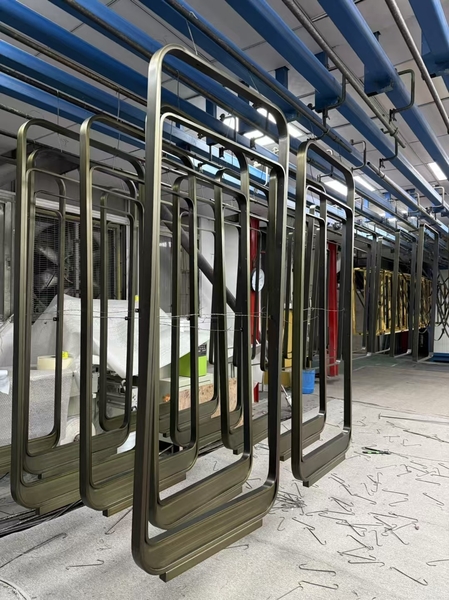Foshan Mingxinlong Stainless Steel Co., Ltd. производственная линия производителя