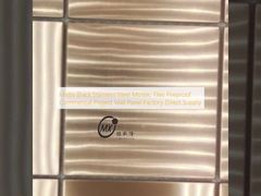 Матовая черная мозаика из нержавеющей стали Огнестойкая стеновая панель коммерческого проекта Прямая поставка с фабрики