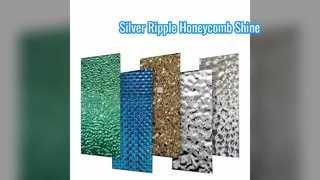 Серебряная зеркальная волна, водная рябь, соты