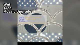 Морская мозаика из нержавеющей стали для влажных помещений