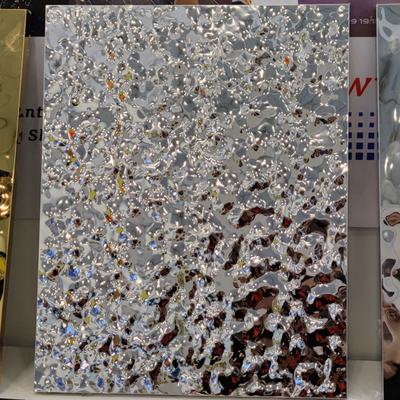 Панель стены 1450mm Cyclinder панели сота нержавеющей стали пульсации воды алюминиевая