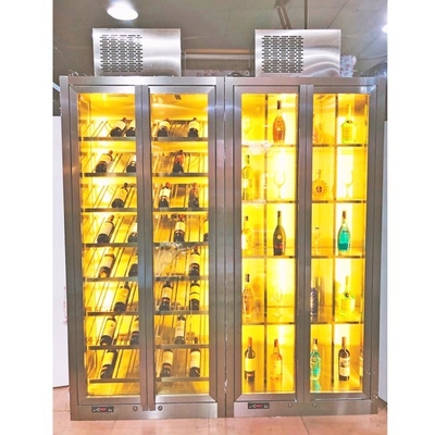 OED Custom Commercial Wine Cabinets из нержавеющей стали с регулируемой температурой
