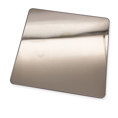 304 Luxury Mirror Coffee Gold Colored Stainless Steel Sheet для стенового шкафа