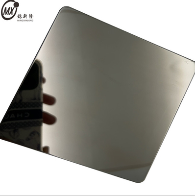 Зеркало АИС МКС 8K Черная листовка из нержавеющей стали Цветная декоративная пластина