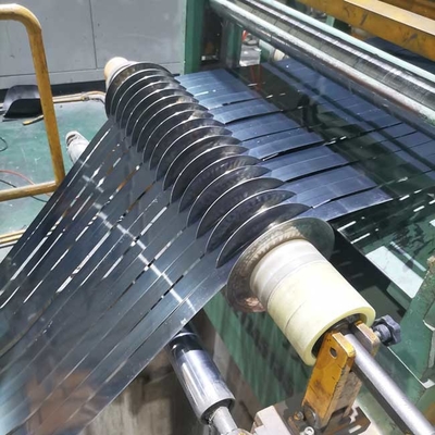 ASTM 201 Thin Stainless Steel Strip Coils Black Titanium 0.38mm To 0.55mm