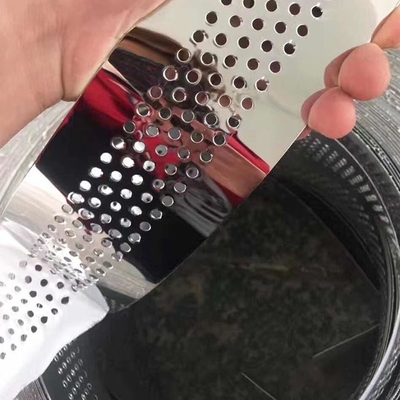 Punched Mirror Polished Stainless Steel Strip Coil JIS 304 Antirust