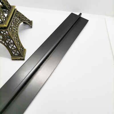 Glass Partition Stainless Steel T Shaped Trim 10mm Wearproof