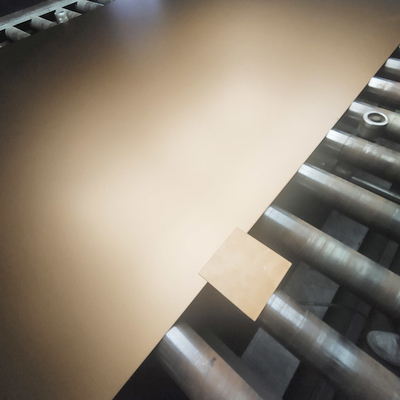 316L PVD Sand Blasted Colored Stainless Steel Sheet Red Copper 1000*2000mm