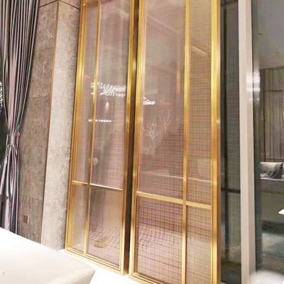 Хорошая цена Экран нержавеющей стали W450mm H2800mm крытый разделяет декоративный волосяный покров панелей металла онлайн