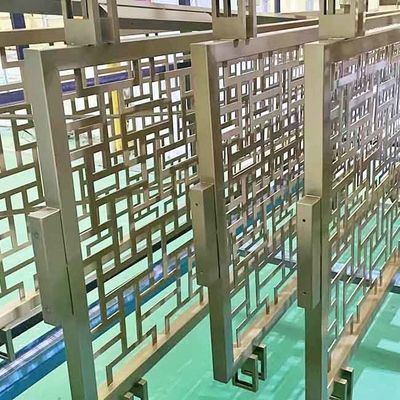 Хорошая цена комната раздела экрана нержавеющей стали 800mm разделила раздвижную дверь черный перекрестный волосяный покров гравирует медное выбивает онлайн