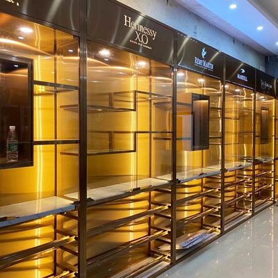 Хорошая цена мебель шкафа вина толщины 0.8mm деревянная для живущей комнаты онлайн