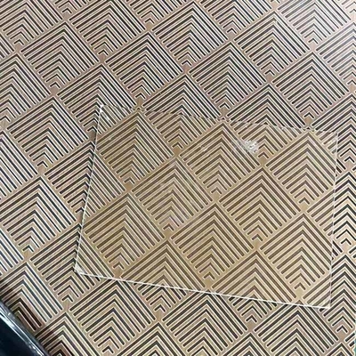 Customized Pattern Etched Stainless Steel Sheet 201 304 430 Rustproof