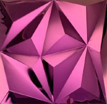 Хорошая цена Украшение кирпичной стены предпосылки плиток мозаики нержавеющей стали 300×300MM фиолетовое розовое стерео онлайн