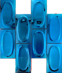 Хорошая цена Трехмерная круговая стена предпосылки ресторана плиток мозаики нержавеющей стали онлайн