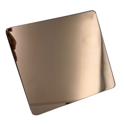 Хорошая цена Вакуумное покрытие ПВД 304 цветная листовка из нержавеющей стали 1219 мм длина онлайн