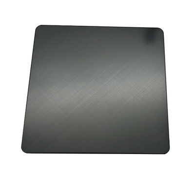 Хорошая цена Кроссовый черный нано антиотпечаток нержавеющей стали лист онлайн