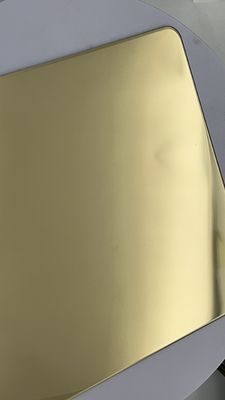 Хорошая цена Металлическая нетканая ткань из нержавеющей стали цветная ПВД печь шампанское 4ft 8ft лист онлайн