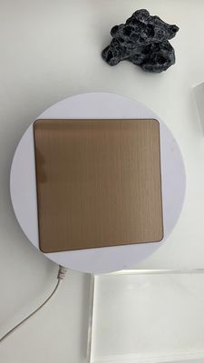 Хорошая цена Волосы Медь Бронза ПВД Цвет Достаточно толщины Нержавеющая сталь 8ft 10ft онлайн