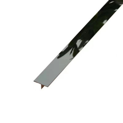 Хорошая цена Black Gold Mirror 8K 304 Stainless Steel T Trim Strips For Wall Interior онлайн
