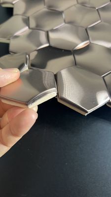 Хорошая цена Sus 304 цвет нержавеющей стали Лист шестиугольный размер Толщина 0,8 мм онлайн