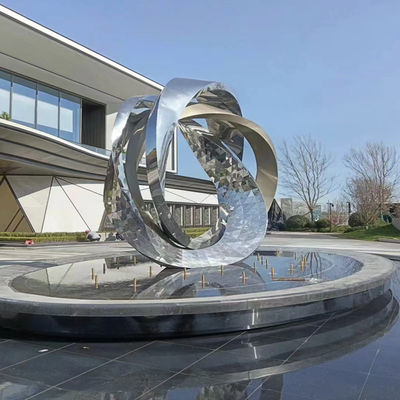 Хорошая цена Color Silver Mirror Finished 304 Stainless Steel Outdoor Ball Sculpture онлайн
