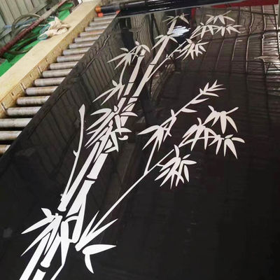 Хорошая цена Фабрика прямая продажа черное зеркало гравированной нержавеющей стали лифтовой двери пластины онлайн