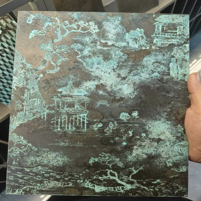 Хорошая цена 4x8 Ft 4x10 Ft Металлический ретро дизайн 304 201 316 L Декорация стен Нержавеющая сталь онлайн