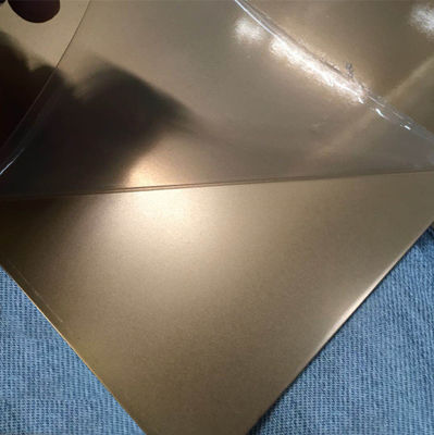 Хорошая цена 201 304 316 Розовое золото Стены наружные облицовки Декорация Цветные листы из нержавеющей стали онлайн