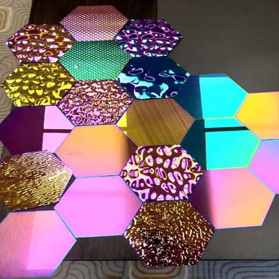 Хорошая цена Цветные листы из нержавеющей стали для декорации интерьера пятизвездочных отелей онлайн