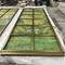Панели металлического листа раздела стекла 120*300cm нержавеющей стали ГЕКТОЛИТРА волосяного покрова орнаментальные