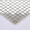 Плитки мозаики Backsplash нержавеющей стали металла прямоугольника волосяного покрова Wearproof