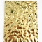 Лист нержавеющей стали пульсации воды цвета золота зеркала для украшения потолка