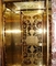 Украшение гостиницы плиты зеркала вытравливания золота листа нержавеющей стали сопротивления носки покрашенное