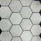 201 304 316l серебряный цвет волосяной покров шестигранной формы из нержавеющей стали мозаичная плитка для отделки стен