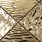 Стена нержавеющей стали мозаики золота собственной личности слипчивая отражает толщину 0.8mm