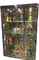 Ресторан Стеклянный шкаф для хранения вина Нержавеющая сталь Роскошный холодильник Виски Раковина