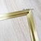 Отделка нержавеющей стали Zr латунная Sandblasting обнажает 0.4mm для мебели декоративной