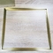 Отделка нержавеющей стали Zr латунная Sandblasting обнажает 0.4mm для мебели декоративной