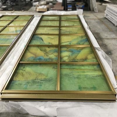 Хорошая цена Панели металлического листа раздела стекла 120*300cm нержавеющей стали ГЕКТОЛИТРА волосяного покрова орнаментальные онлайн