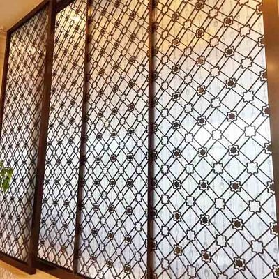 Хорошая цена Лазер волосяного покрова зеркала современного золота 304 316 201 розовый бронзовый отрезал неубедительный рассекатель комнаты раздела экрана металла нержавеющей стали онлайн