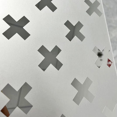 Хорошая цена Изготовленный на заказ небольшой лист нержавеющей стали зеркала 8K образца частично вытравляя онлайн