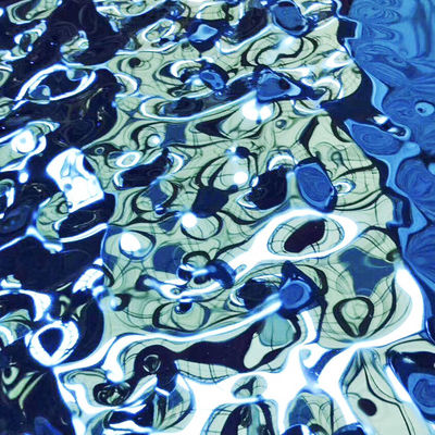 Хорошая цена Лист нержавеющей стали 316L зеркальный 8K сапфирово-синего цвета для декора сотовых сэндвич-панелей онлайн