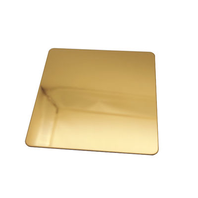 Хорошая цена Красно-золотой цвет ПВД покрытие Стальной лист 304 нержавеющей стали Фошань Китай онлайн