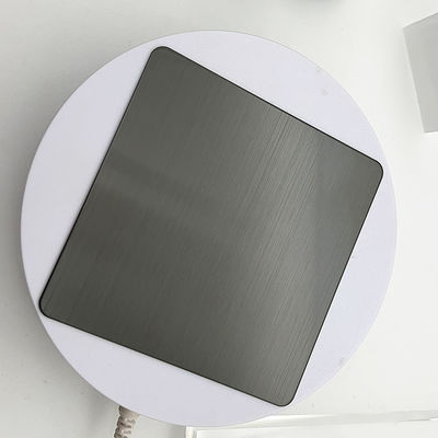 Хорошая цена 304 Черный цвет Нержавеющая сталь Листы с расчесыванием волос NO.4 Оконченные листы из нержавеющего оксида PVD покрытие для рамы онлайн