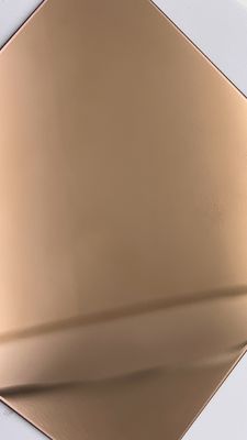 Хорошая цена Медь Бронзовое зеркало 8K из нержавеющей стали 304 201 316 Лист Размер 4 * 8 футов Вьетнамский онлайн