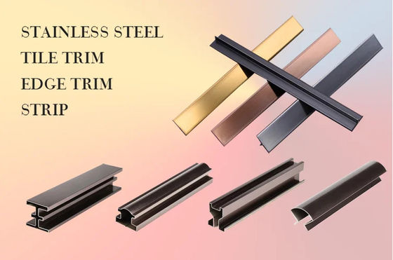 Хорошая цена 201j1 304 цвет 8K зеркало полированное розовое золото бисеровое нержавеющая сталь плитка отделка для дизайна стен онлайн