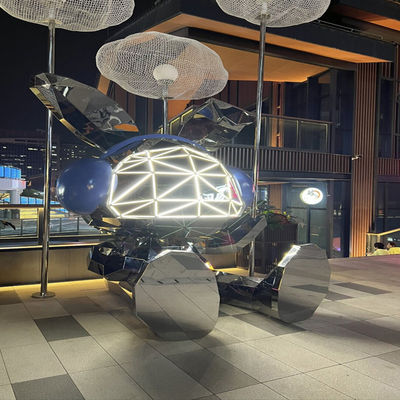 Хорошая цена Наружное общественное украшение Искусство пользовательский дизайн Скульптура из нержавеющей стали онлайн